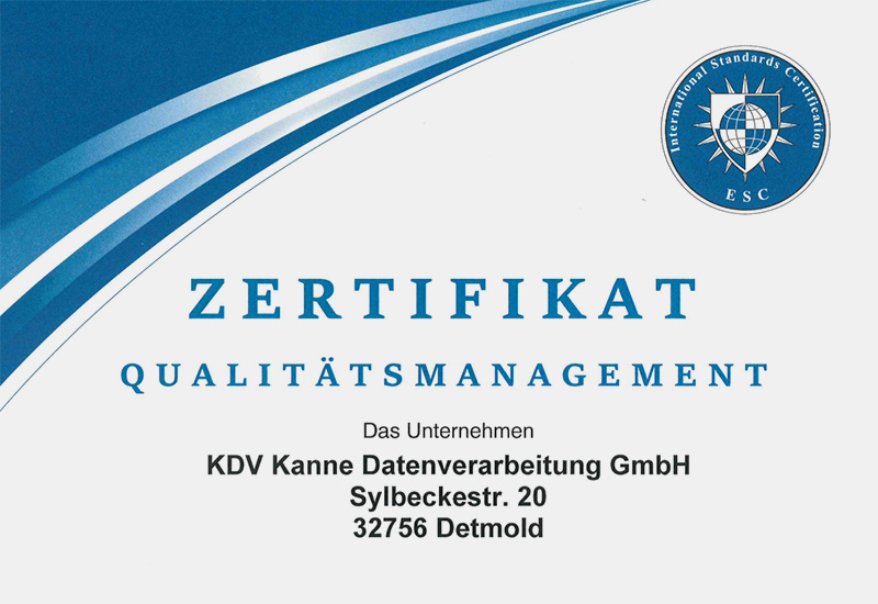 Zertifikat